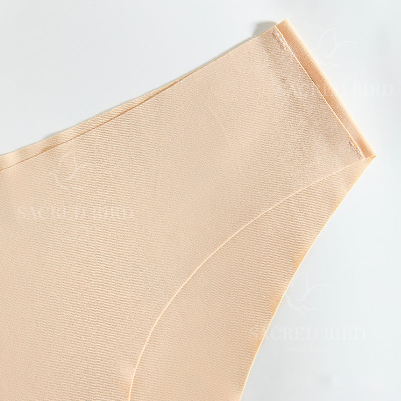 Camel toe-proof yoga anti-embarrassment Low Waist Seamless thin breathable purified cotton crotch briefs