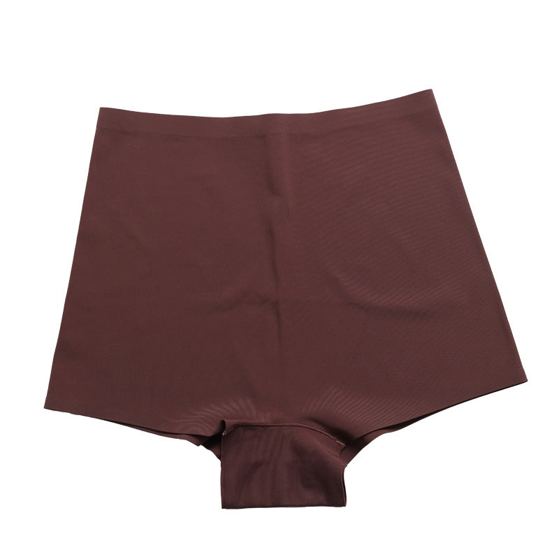 Plus size traceless safety pants anti-exposure breathable bottoming underwear cotton crotch safety pants