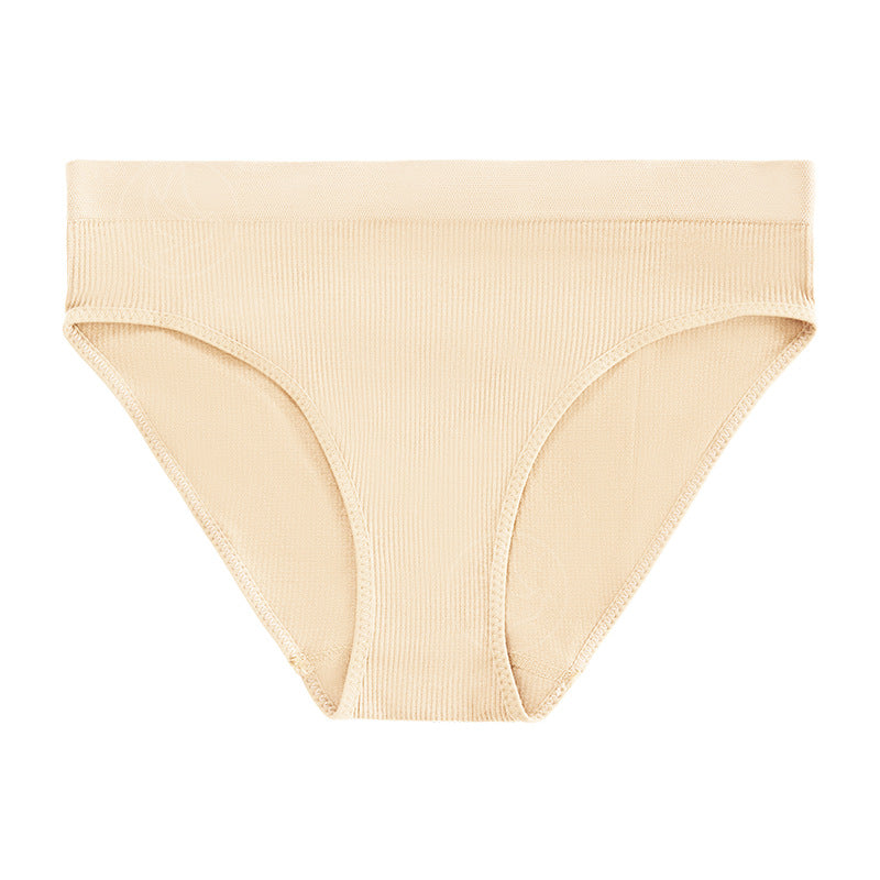 Seamless skin-friendly breathable purified cotton crotch low waist plus size sheath comfort thin sports briefs