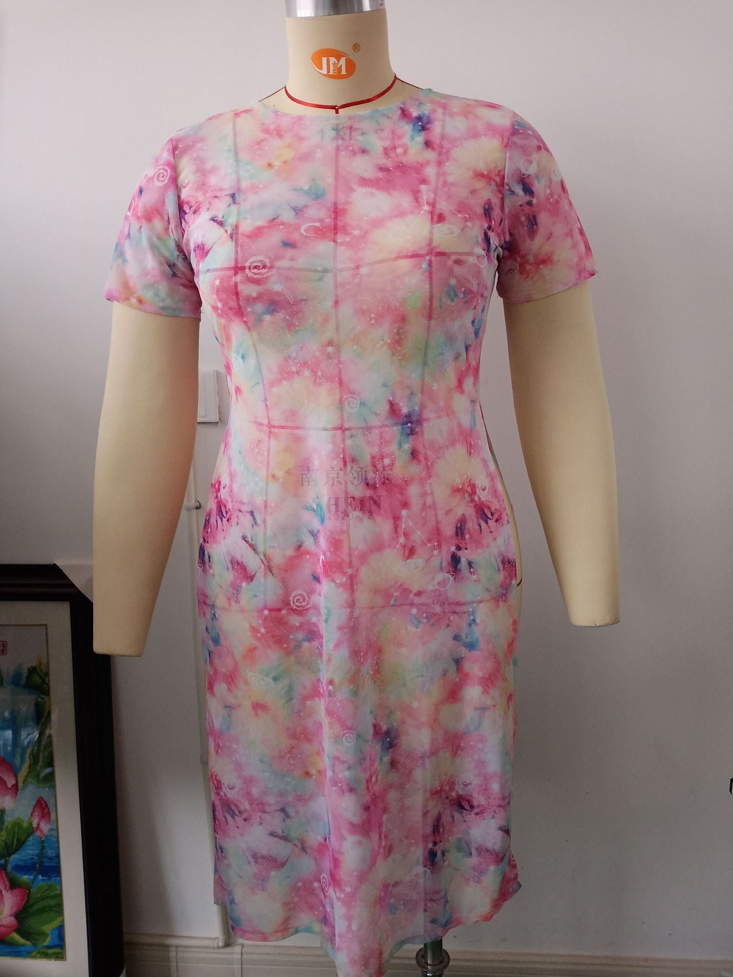 LF (one size) 2026 swimsuit women's sexy plus size printed beach sun protection clothing