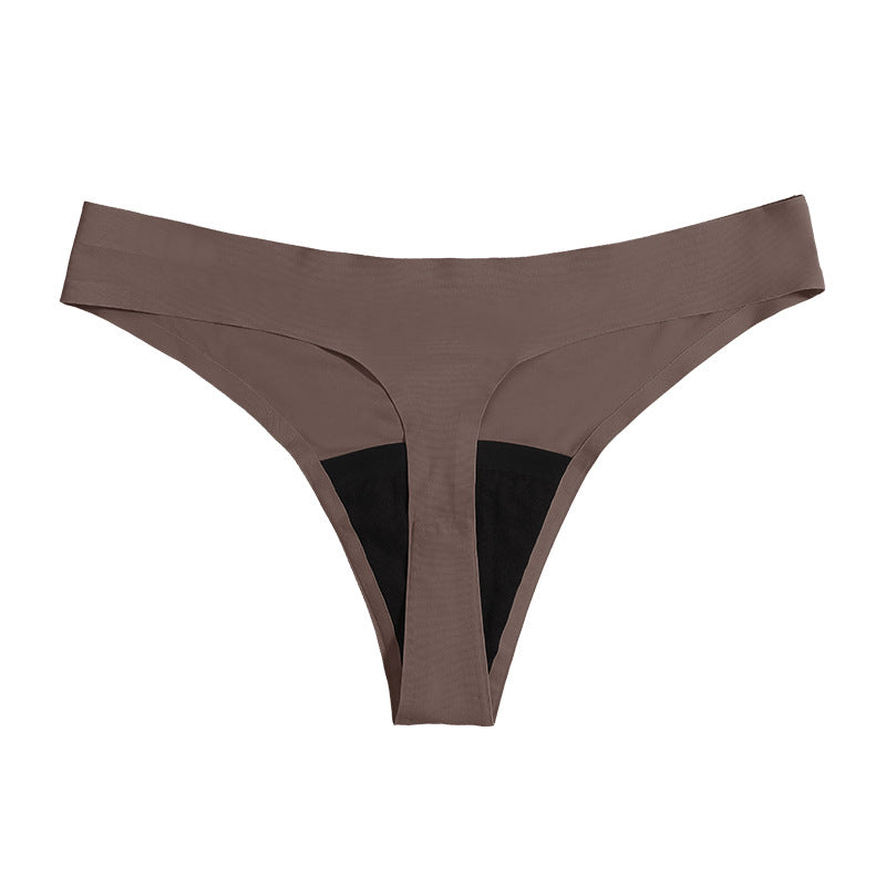 Low waist T-shaped pants menstrual panties four-layer leak-proof menstrual period sanitary panty cotton crotch pants bikini