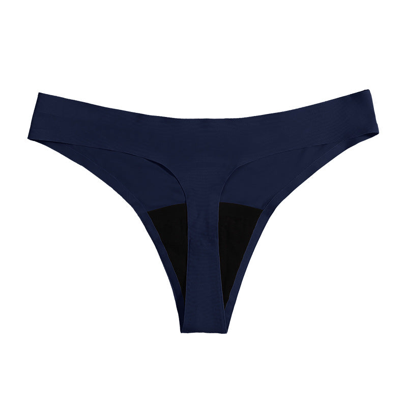 Low waist T-shaped pants menstrual panties four-layer leak-proof menstrual period sanitary panty cotton crotch pants bikini