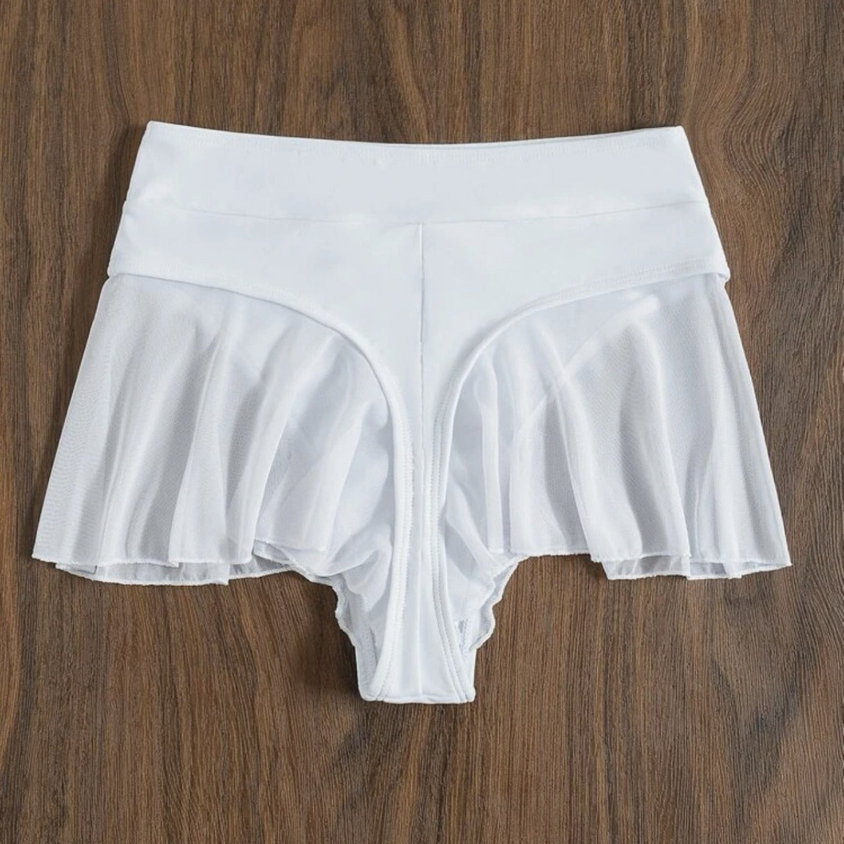 (4 days ready to ship) SY hip flying mesh stitching T-back bikini