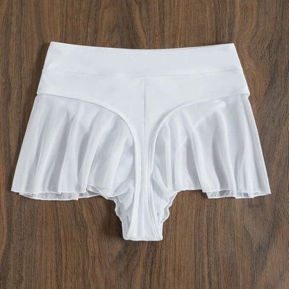 (4 days ready to ship) SY hip flying mesh stitching T-back bikini