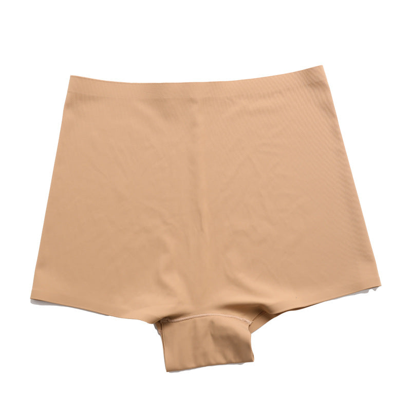 Plus size traceless safety pants anti-exposure breathable bottoming underwear cotton crotch safety pants