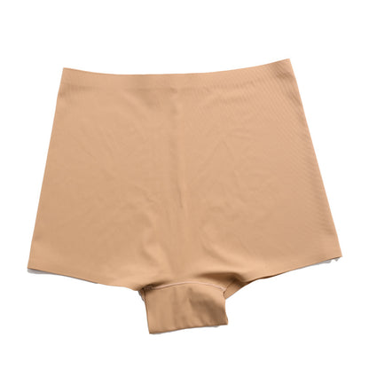 Plus size traceless safety pants anti-exposure breathable bottoming underwear cotton crotch safety pants