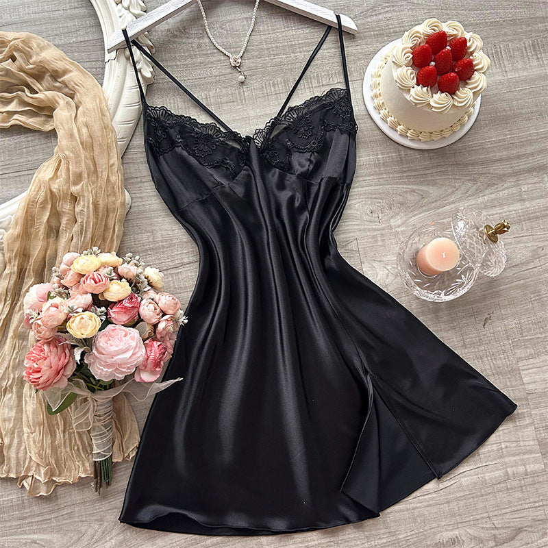 DNL sexy lingerie sexy lingerie strap pajamas