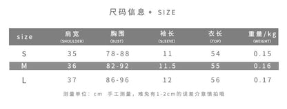 DLS summer breasted short top slim fit slimming short sleeve t-shirt