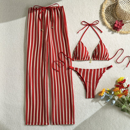 (4 days ready to ship) SY 2026 one-piece set printing halter lace-up