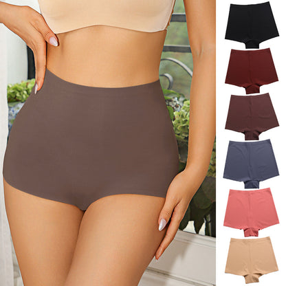 Plus size traceless safety pants anti-exposure breathable bottoming underwear cotton crotch safety pants