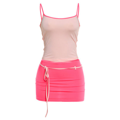SXR K6S04467A camisole sheath skirt outfit