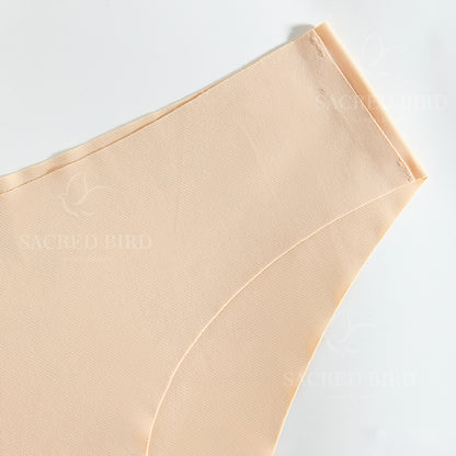 Camel toe-proof yoga anti-embarrassment Low Waist Seamless thin breathable purified cotton crotch briefs