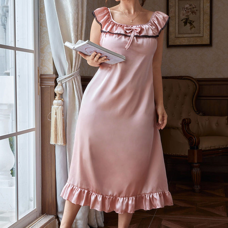 DNL dress plus-sized loose nightdress women
