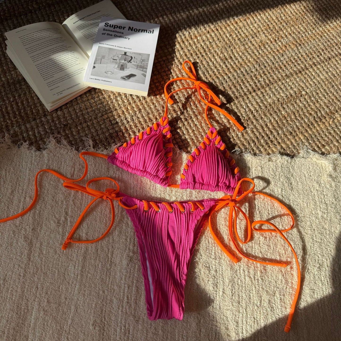 (4 days ready to ship) SY fresh sweet personality split swimsuit bikini