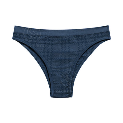 Large size seamless thin breathable comfortable skin-friendly cotton crotch low waist fitness sports briefs