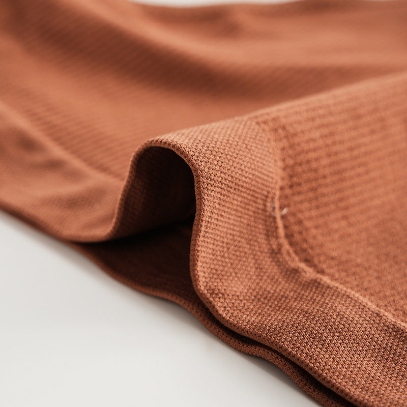 Seamless skin-friendly breathable purified cotton crotch low waist plus size sheath comfort thin sports briefs