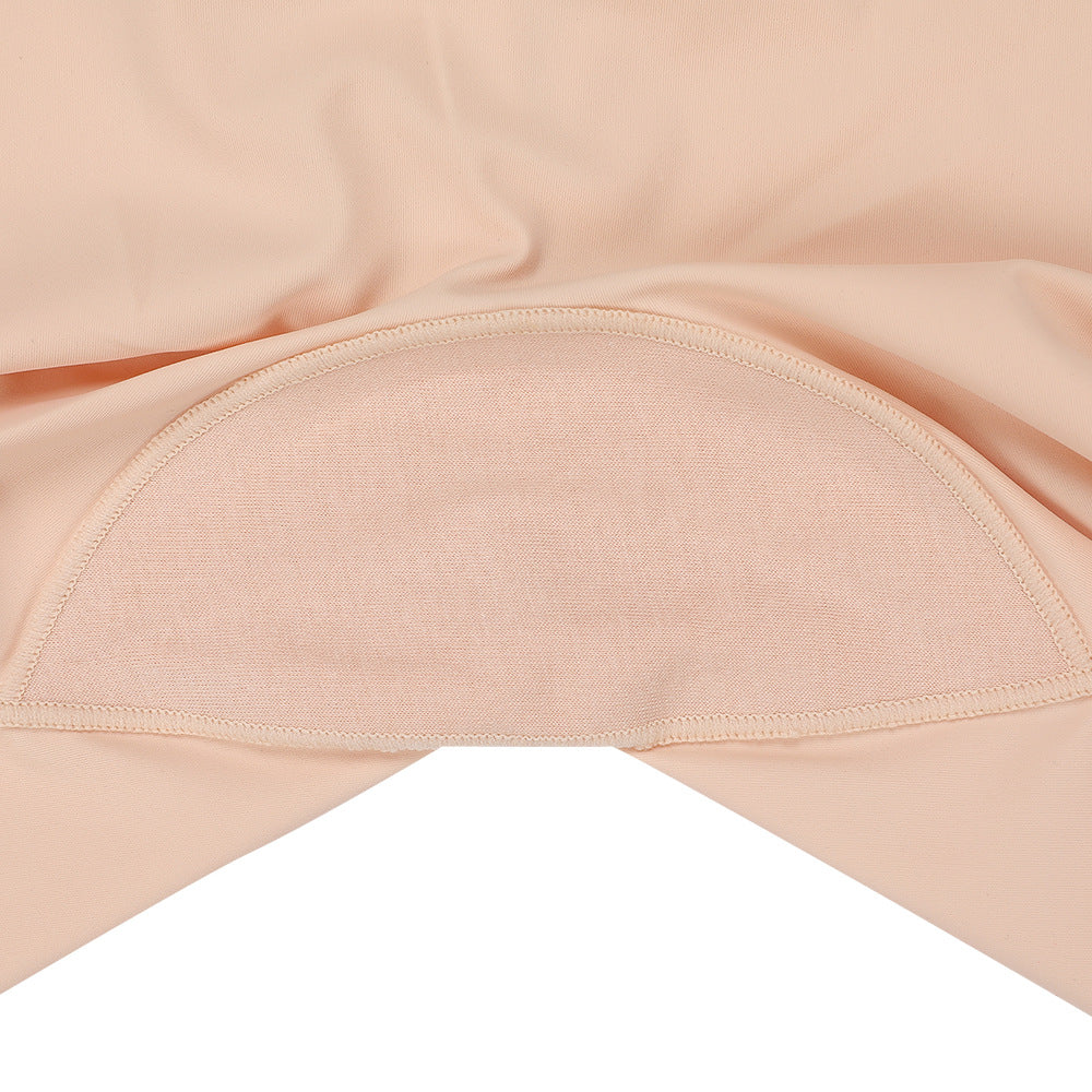 Seamless High waist hip-lift and belly shaping cotton crotch plus size underwear safety pants leggings anti-exposure sheath