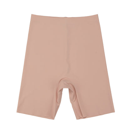 Seamless High waist hip-lift and belly shaping cotton crotch plus size underwear safety pants leggings anti-exposure sheath