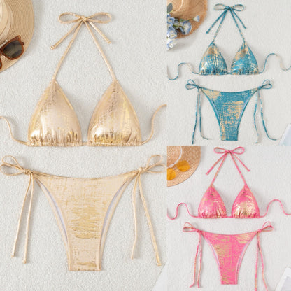 Triangle bag lace bikini LGD89