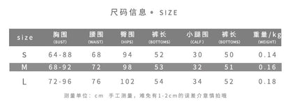 DLS summer hollow out strap tube top jumpsuit leggings suit
