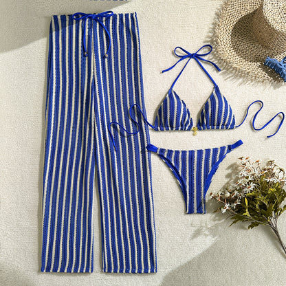 (4 days ready to ship) SY 2026 one-piece set printing halter lace-up