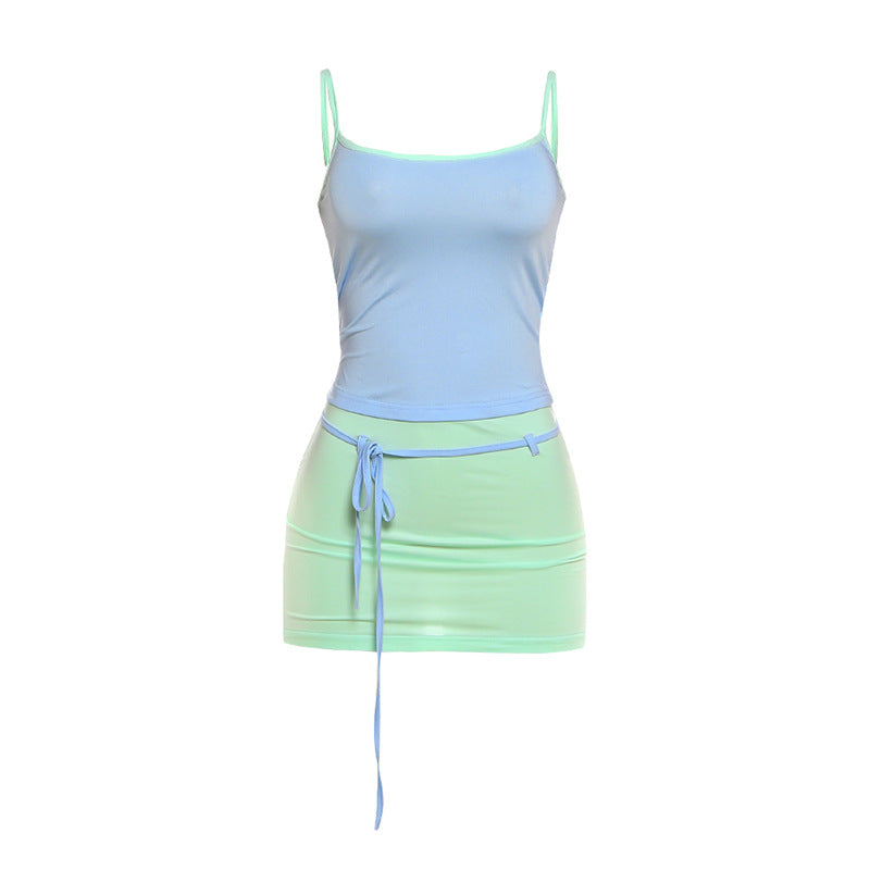 SXR K6S04467A camisole sheath skirt outfit