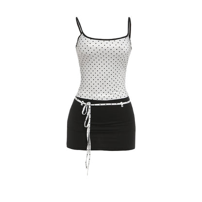 SXR K6S04467A camisole sheath skirt outfit