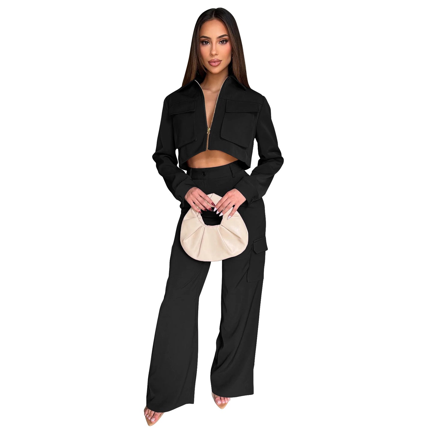 MYF (S-2XL) 10921 long sleeve overalls suit