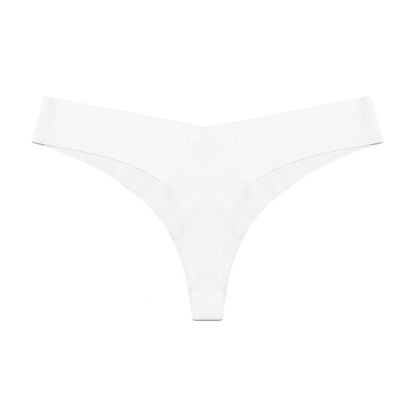 Leopard print T-back low waist T-shaped seamless one-piece cotton crotch comfortable breathable underwear