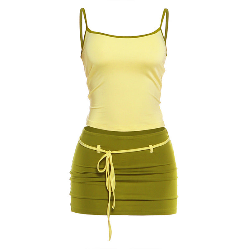 SXR K6S04467A camisole sheath skirt outfit