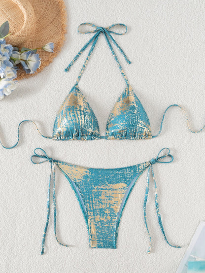 Triangle bag lace bikini LGD89