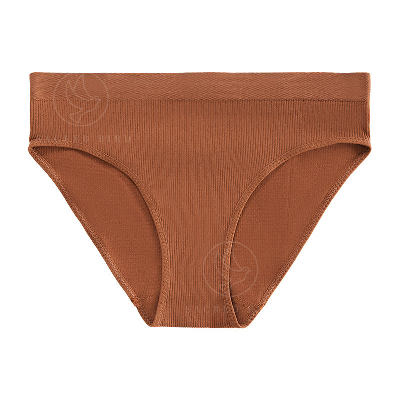 Seamless skin-friendly breathable purified cotton crotch low waist plus size sheath comfort thin sports briefs