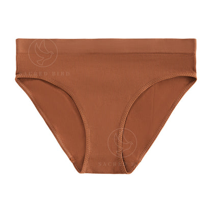 Seamless skin-friendly breathable purified cotton crotch low waist plus size sheath comfort thin sports briefs