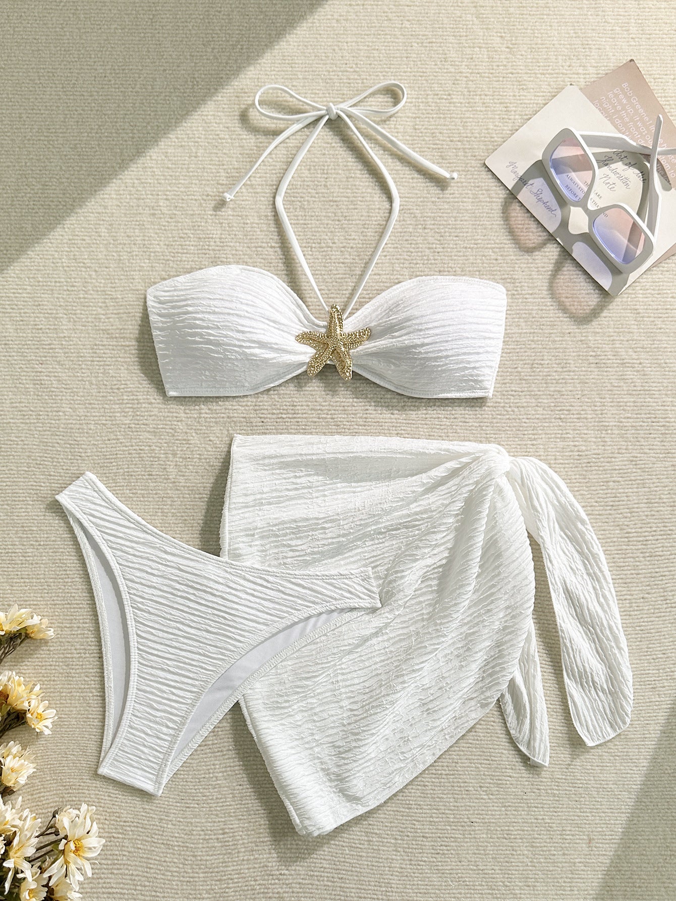 (4 days ready to ship) SY split three-piece bikini set