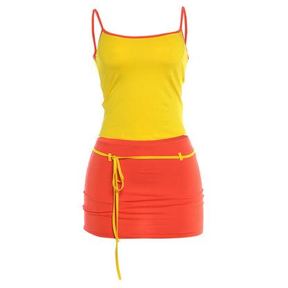 SXR K6S04467A camisole sheath skirt outfit
