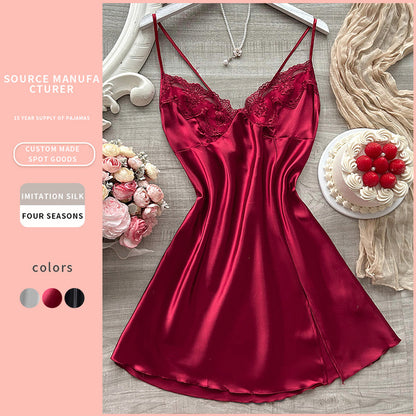 DNL sexy lingerie sexy lingerie strap pajamas