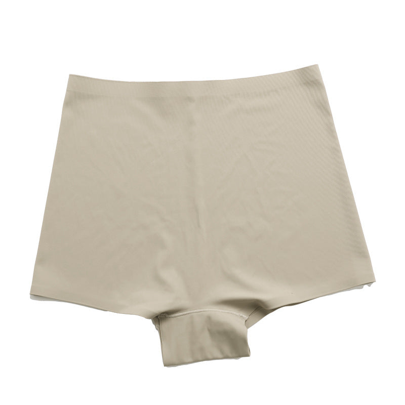 Plus size traceless safety pants anti-exposure breathable bottoming underwear cotton crotch safety pants