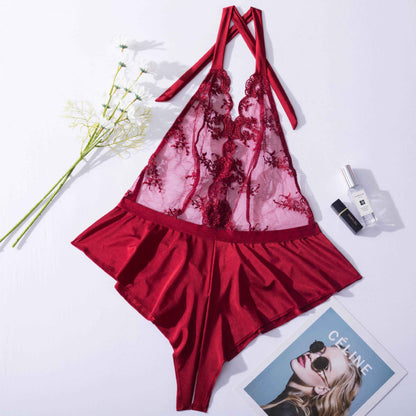 Embroidered summer lace-up open sexy lingerie body-shaping corsets CT0912