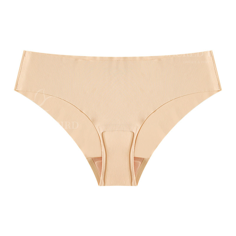 Camel toe-proof yoga anti-embarrassment Low Waist Seamless thin breathable purified cotton crotch briefs
