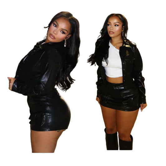MZ (S-2XL) leather shorts apron set 88671 slim 3D pocket shorts stretch suit