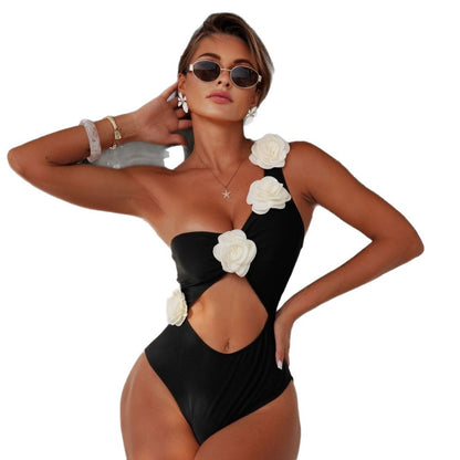(4 days ready to ship) SY 2026 one-piece 3D three-dimensional flower hollow out