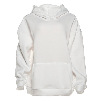SXR fall winter fashion see-through mesh stitching long-sleeved hooded sweater for women