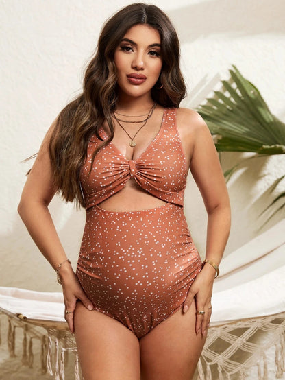 LF (S-2XL) swimwear for pregnant women one-piece floral variety