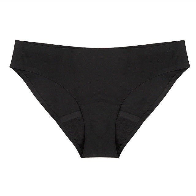 Printed four layers large size low waist menstrual panties leak-proof Big Aunt wear sanitary panty menstrual period underwear leopard print