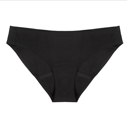 Printed four layers large size low waist menstrual panties leak-proof Big Aunt wear sanitary panty menstrual period underwear leopard print