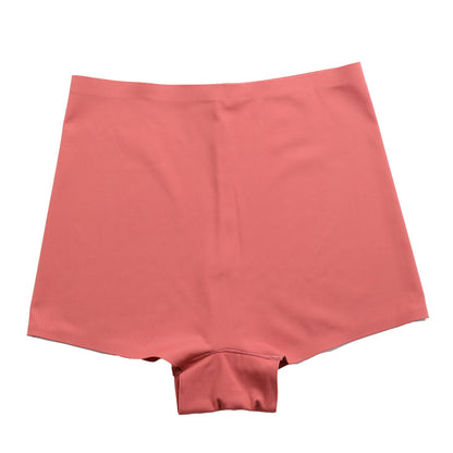 Plus size traceless safety pants anti-exposure breathable bottoming underwear cotton crotch safety pants