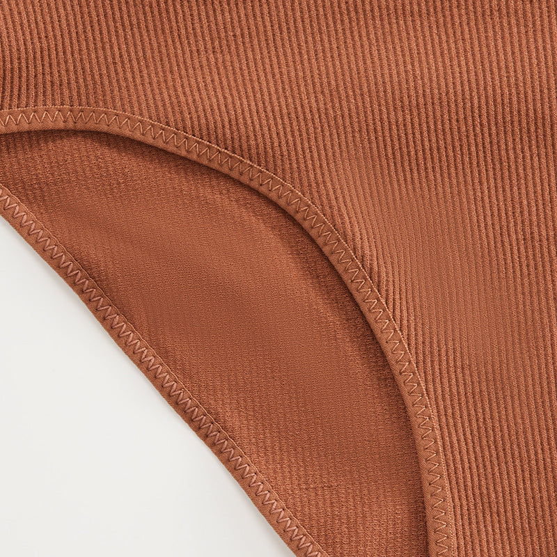 Seamless skin-friendly breathable purified cotton crotch low waist plus size sheath comfort thin sports briefs