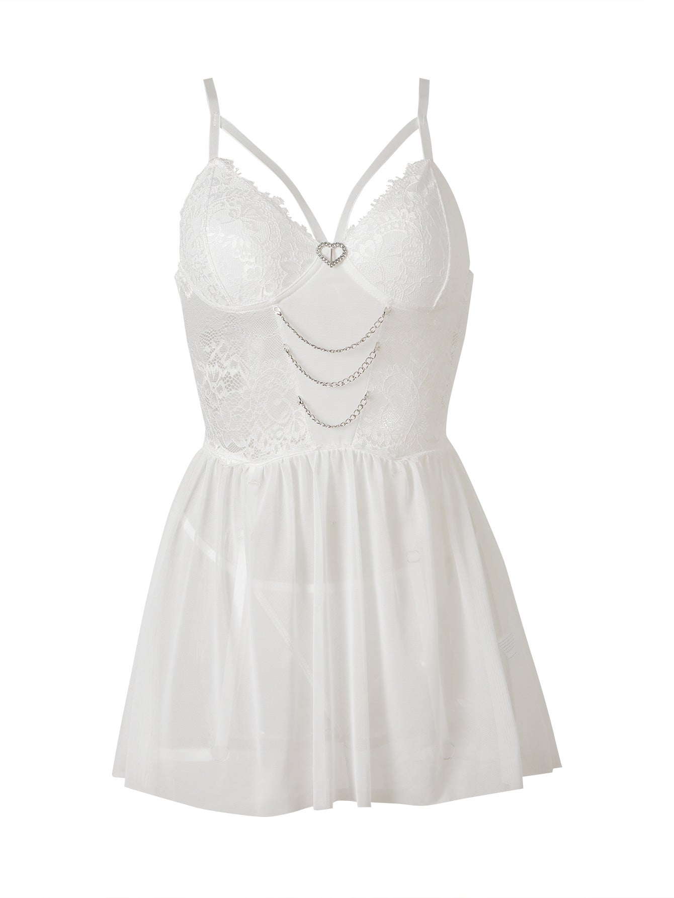 Sexy see-through seduction pajamas mesh jumpsuit sexy lingerie