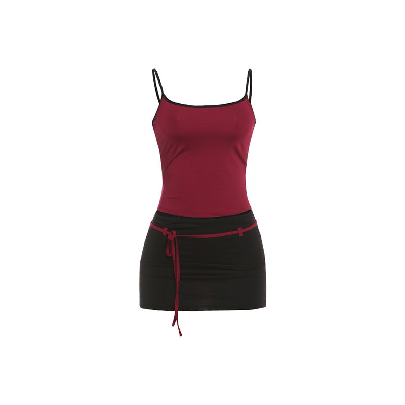 SXR K6S04467A camisole sheath skirt outfit