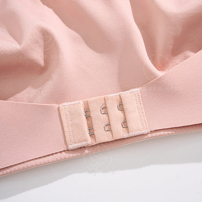 Front buckle shaping push up wireless bra thin back shaping breathable tube top underwear